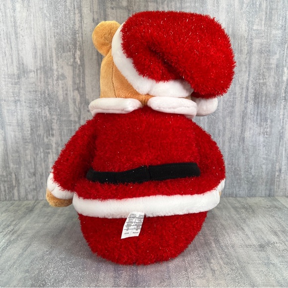 Disney Store Exclusive Winnie the Pooh Plush Christmas Santa Cuddles Bear 18” - Picture 6 of 8